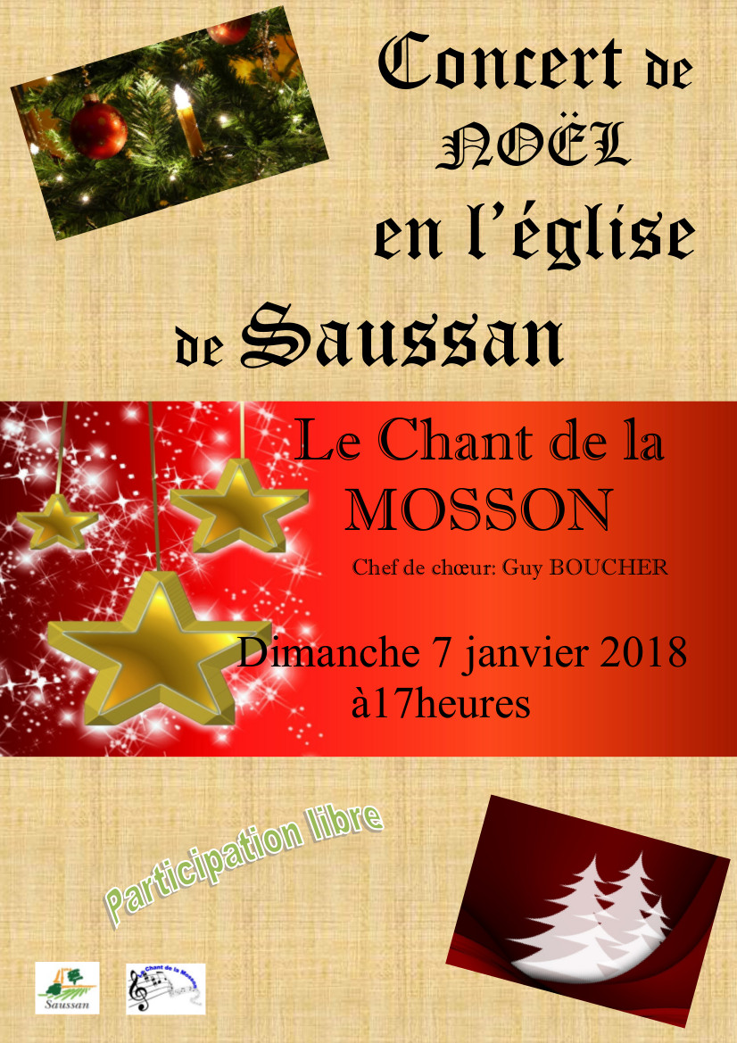 Noël à Saussan : Concert du 7 janvier
