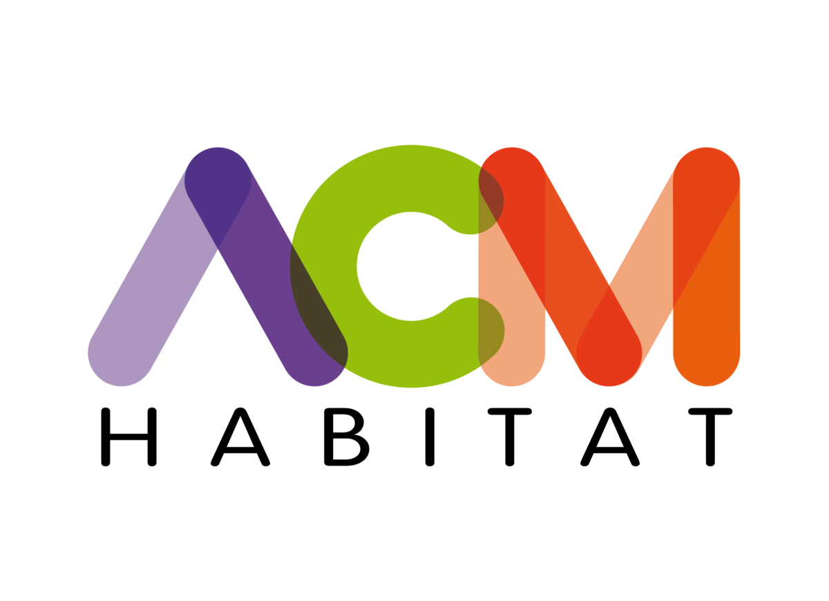 Logo ACM, bailleur social propriétaire de la résidence rénovée faisantl'objet de la visite