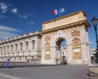 Montpellier - l'arc de triomphe du Peyrou